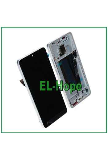 DISPLAY OLED + FRAME PER XIAOMI POCO X7 PRO 5G 2412DPC0AI LCD TOUCH VETRO SILVER