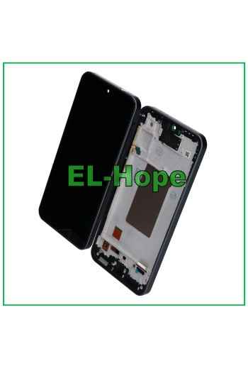 DISPLAY LCD TFT + FRAME PER SAMSUNG GALAXY A36 5G SM-A366 TOUCH SCREEN NERO