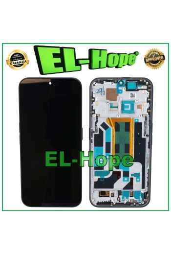 DISPLAY OLED + FRAME PER NOTHING PHONE 2 PLUS (2A) TOUCH SCREEN VETRO SCHERMO