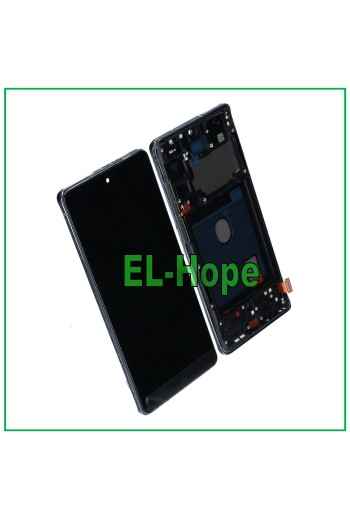 DISPLAY TOUCH LCD TFT + FRAME PER SAMSUNG GALAXY S20 FE SM G780F G781 NAVY BLU