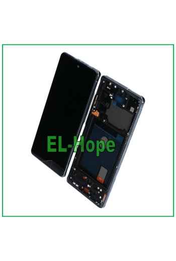 DISPLAY TOUCH LCD TFT + FRAME PER SAMSUNG GALAXY S20 FE SM G780F G781 NAVY BLU