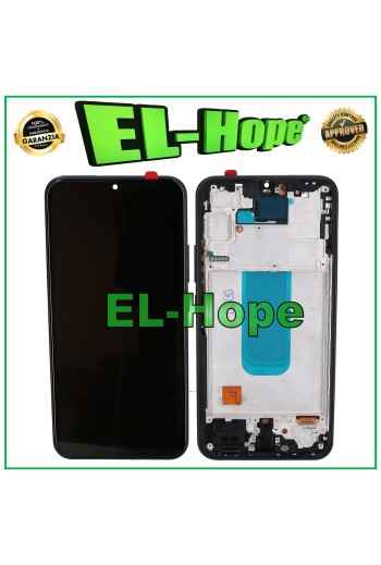 DISPLAY LCD TFT + FRAME PER SAMSUNG GALAXY A34 5G SM-A346B TOUCH SCREEN NERO