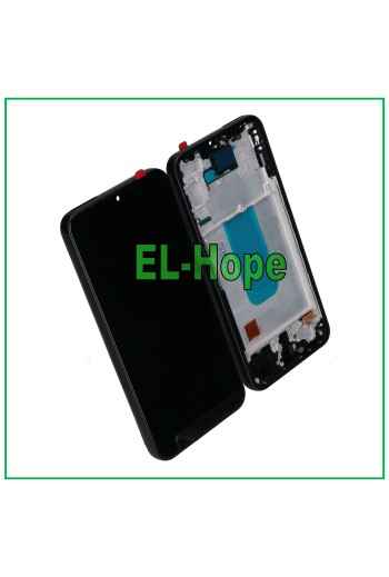 DISPLAY LCD TFT + FRAME PER SAMSUNG GALAXY A34 5G SM-A346B TOUCH SCREEN NERO