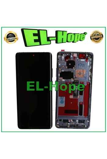 DISPLAY LCD OLED + FRAME PER HUAWEI P50 PRO JAD-LX9 TOUCH SCREEN VETRO NERO