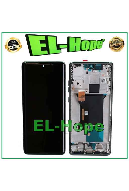 DISPLAY LCD OLED + FRAME PER MOTOROLA MOTO EDGE 60 XT2505 TOUCH SCREEN VERDE DISPLAY LCD OLED + FRAME PER MOTOROLA MOTO EDGE 60 XT2505 TOUCH SCREEN VERDE