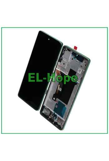 DISPLAY LCD OLED + FRAME PER MOTOROLA MOTO EDGE 60 XT2505 TOUCH SCREEN VERDE