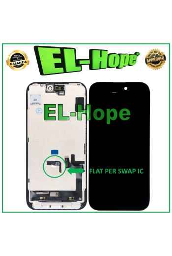 DISPLAY LCD HARD OLED PER APPLE IPHONE 15 TOUCH SCREEN VETRO GX ORIGINALE