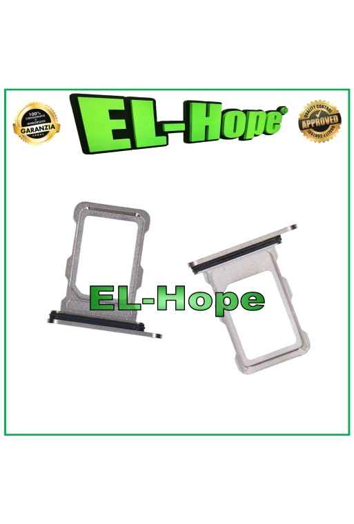 SLOT CARRELLO VANO SIM CARD SCHEDA PER IPHONE 16 PRO/16 PRO MAX TITANIO NATURALE
