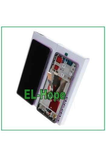 DISPLAY LCD + FRAME ORIGINALE SERVICE MOTOROLA MOTO EDGE 60 PRO XT2507 VIOLA