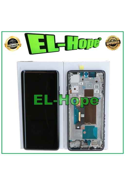 DISPLAY LCD TOUCH FRAME ORIGINALE SERVICE MOTOROLA MOTO EDGE 60 XT2505 SEA BLU DISPLAY LCD TOUCH FRAME ORIGINALE SERVICE MOTOROLA MOTO EDGE 60 XT2505 SEA BLU