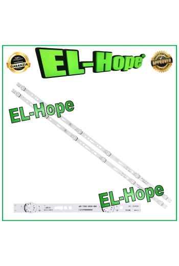 KIT 2 BARRE 6 LED PER TV 32" JS-ME32M106ED.908L MS L1074 L1343 L2202 L2430 L3406