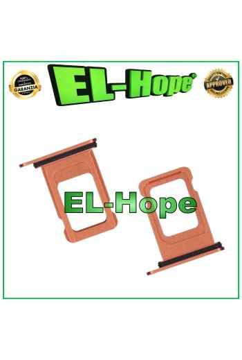 SLOT CARRELLO VANO PORTA SCHEDA ALLOGGIO NANO SIM PER IPHONE 17 PRO ARANCIONE