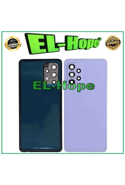 COPRI BATTERIA PER SAMSUNG GALAXY A52S SM-A528 SCOCCA CASE POSTERIORE VIOLA