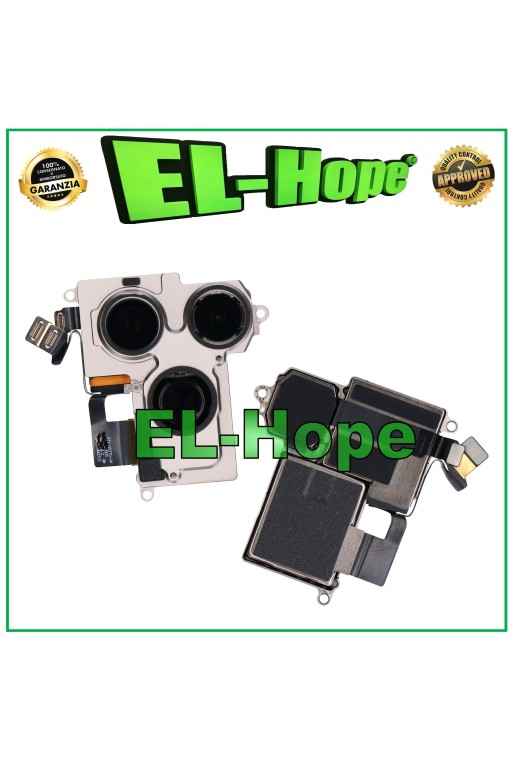 FOTOCAMERA POSTERIORE RETRO BACK CAMERA PRINCIPALE PER APPLE IPHONE 17 PRO