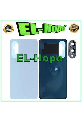 COPRI BATTERIA PER SAMSUNG GALAXY S25 EDGE SM-S937 VETRO SCOCCA POSTERIORE BLU