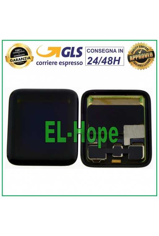 DISPLAY LCD TOUCH SCREEN SMARTWATCH PER APPLE WATCH SERIE 2 A1758 42MM VETRO DISPLAY LCD TOUCH SCREEN SMARTWATCH PER APPLE WATCH SERIE 2 A1758 42MM VETRO