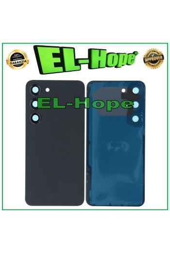 COPERCHIO BATTERIA POSTERIORE PER SAMSUNG GALAXY S23 SM-S911 BACK CASE NERO