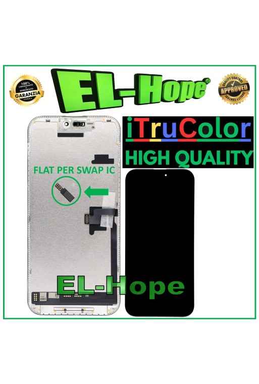 DISPLAY LCD iTruColor SOFT OLED PER APPLE IPHONE 16 PRO MAX TOUCH VETRO SCHERMO DISPLAY LCD iTruColor SOFT OLED PER APPLE IPHONE 16 PRO MAX TOUCH VETRO SCHERMO