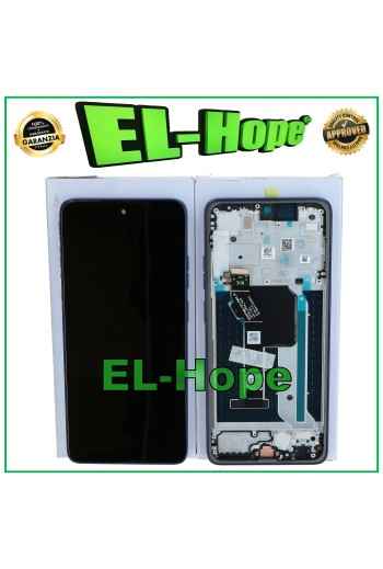 DISPLAY LCD FRAME ORIGINALE SERVICE MOTOROLA MOTO G56 XT2529 TOUCH SCHERMO BLU