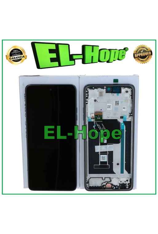 DISPLAY LCD FRAME ORIGINALE SERVICE MOTOROLA MOTO G56 XT2529 TOUCH SCHERMO NERO DISPLAY LCD FRAME ORIGINALE SERVICE MOTOROLA MOTO G56 XT2529 TOUCH SCHERMO NERO