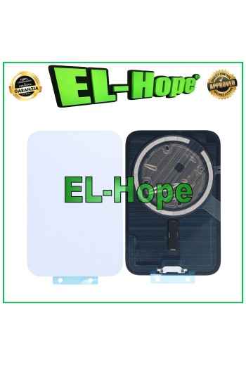 VETRO SCOCCA POSTERIORE CASE + MAGSAFE PER IPHONE 17 PRO BACK COVER ARGENTO