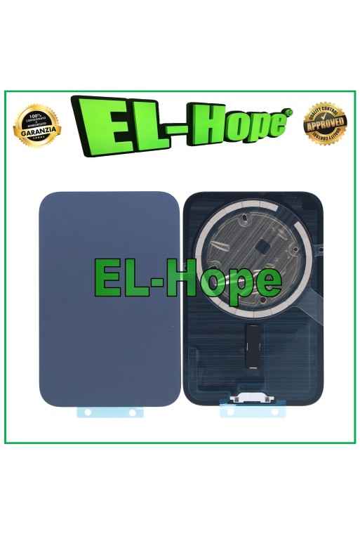 VETRO SCOCCA POSTERIORE CASE + MAGSAFE PER IPHONE 17 PRO BACK COVER BLU PROFONDO VETRO SCOCCA POSTERIORE CASE + MAGSAFE PER IPHONE 17 PRO BACK COVER BLU PROFONDO