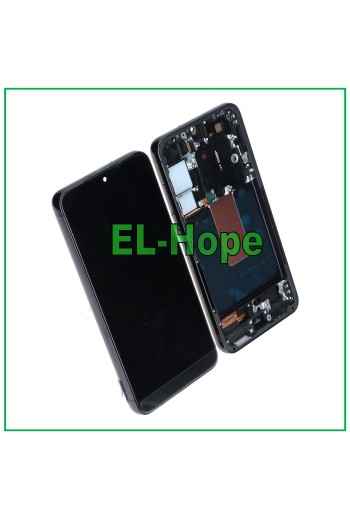 DISPLAY LCD TFT TOUCH PER SAMSUNG GALAXY S23 5G 2023 SM-S911 FRAME NERO