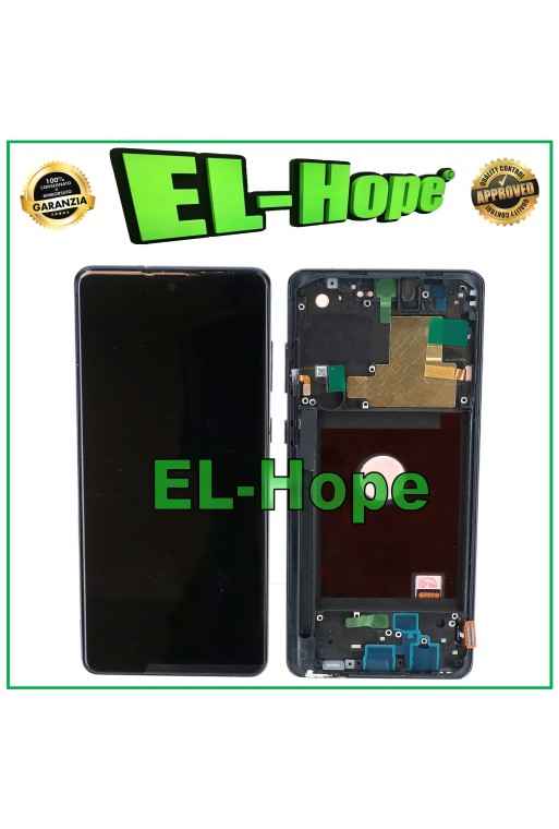 DISPLAY LCD TFT FRAME TOUCH SCREEN PER SAMSUNG GALAXY NOTE 10 LITE SM-N770 NERO DISPLAY LCD TFT FRAME TOUCH SCREEN PER SAMSUNG GALAXY NOTE 10 LITE SM-N770 NERO