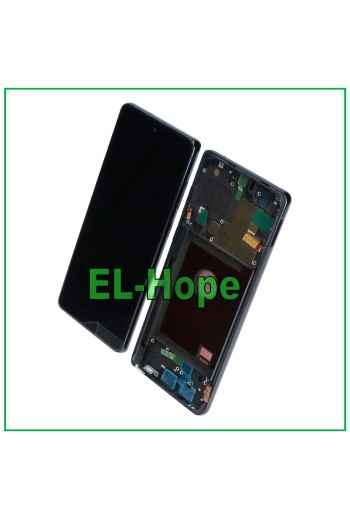 DISPLAY LCD TFT FRAME TOUCH SCREEN PER SAMSUNG GALAXY NOTE 10 LITE SM-N770 NERO DISPLAY LCD TFT FRAME TOUCH SCREEN PER SAMSUNG GALAXY NOTE 10 LITE SM-N770 NERO