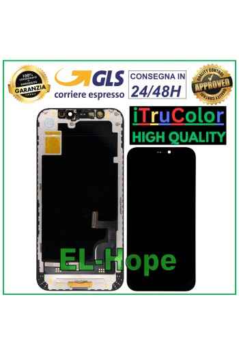 DISPLAY LCD iTruColor HARD OLED PREMIUM PER APPLE IPHONE 12 MINI TOUCH SCHERMO