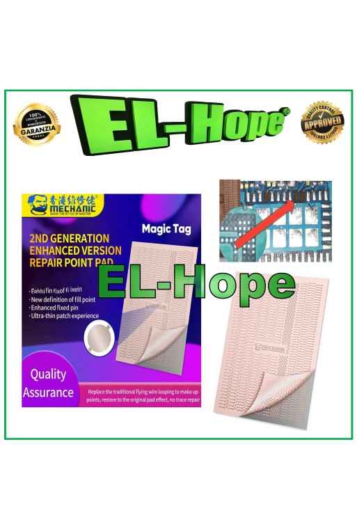 FOGLIO RAME MECHANIC PAD 2GEN PER RIPARAZIONE PISTE DANNEGGIATE MICRO SALDATURA FOGLIO RAME MECHANIC PAD 2GEN PER RIPARAZIONE PISTE DANNEGGIATE MICRO SALDATURA