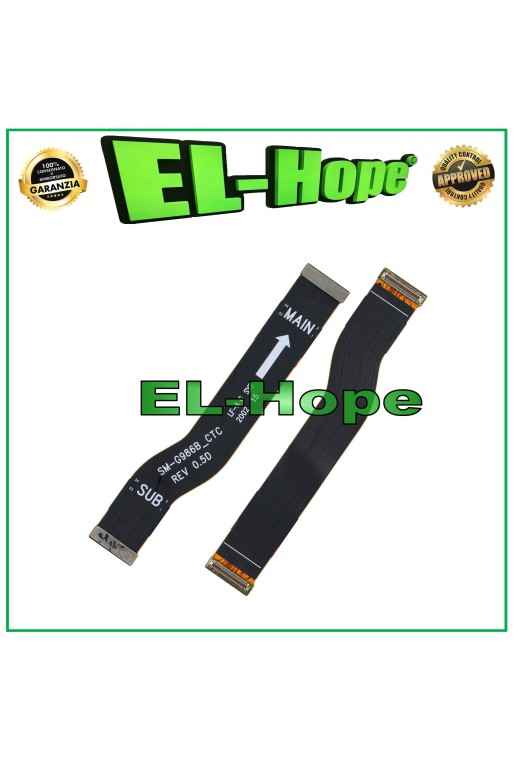 FLAT CONNESSIONE SCHEDA MADRE CONNETTORE CARICA SAMSUNG GALAXY S20 PLUS SM-G986