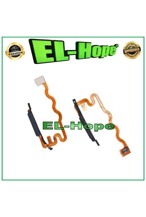 FLAT FLEX TASTO IMPRONTA FINGERPRINT PER MOTOROLA MOTO G34 XT2363-2 NERO