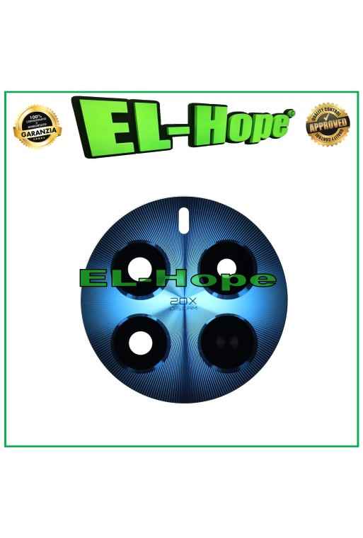 VETRINO LENTE FOTOCAMERA POSTERIORE OPPO REALME 12 PRO RMX3842 VETRO BLU