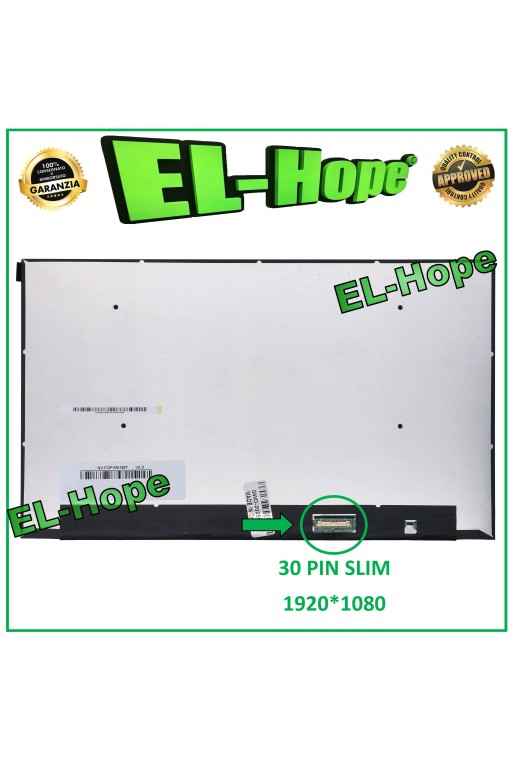 DISPLAY NE133FHM-N51 LCD NOTEBOOK 13.3" 30 PIN SLIM 1920*1080 SCHERMO FHD LED