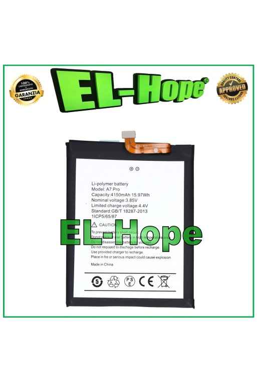 BATTERIA A7 PRO PER UMIDIGI 4150 mAh PARI ORIGINALE BATTERIA A7 PRO PER UMIDIGI 4150 mAh PARI ORIGINALE