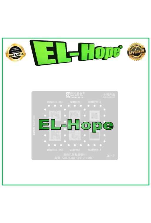 STENCIL REBALLING QUALCOMM AMAOE QU2 PER MSM8953 B01 / MSM8937 / MSM8998 B STENCIL REBALLING QUALCOMM AMAOE QU2 PER MSM8953 B01 / MSM8937 / MSM8998 B