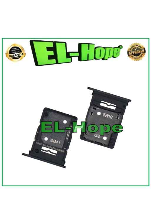 SLOT CARRELLO VANO SCHEDA SIM MICRO SD XIAOMI REDMI NOTE 14 5G 24094RAD4G NERO