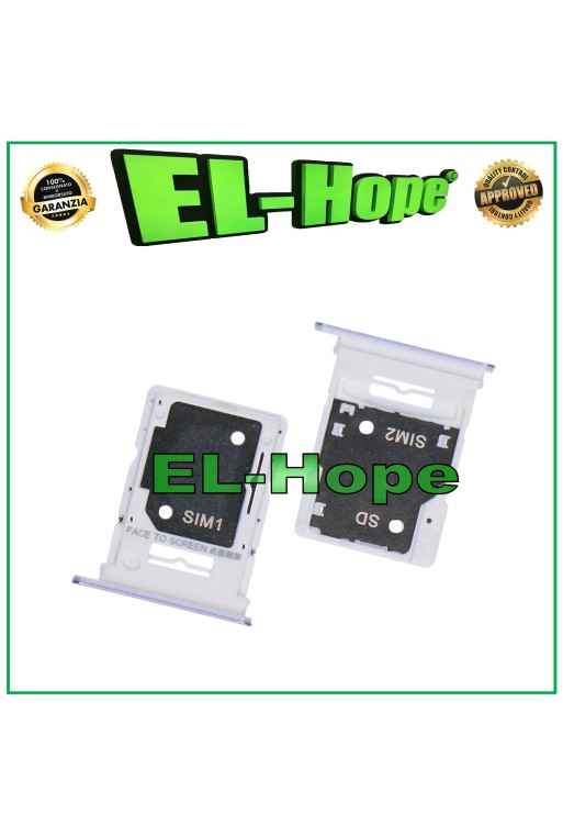 SLOT CARRELLO VANO SCHEDA SIM MICRO SD XIAOMI REDMI NOTE 14 5G 24094RAD4G VIOLA