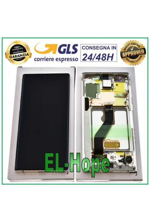 DISPLAY LCD ORIGINALE SAMSUNG GALAXY NOTE 10 SM-N970 N970F TOUCH SCREEN BIANCO DISPLAY LCD ORIGINALE SAMSUNG GALAXY NOTE 10 SM-N970 N970F TOUCH SCREEN BIANCO