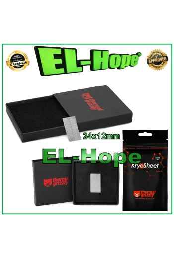 THERMAL GRIZZLY FOGLIO IN GRAFENE 24x12mm PASTA TERMICA CPU GPU PS5 PS4 XBOX