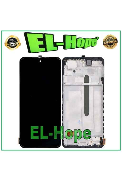 DISPLAY OLED TOUCH SCREEN FRAME PER XIAOMI REDMI NOTE 11S MZB0AQWEU 2201117SY
