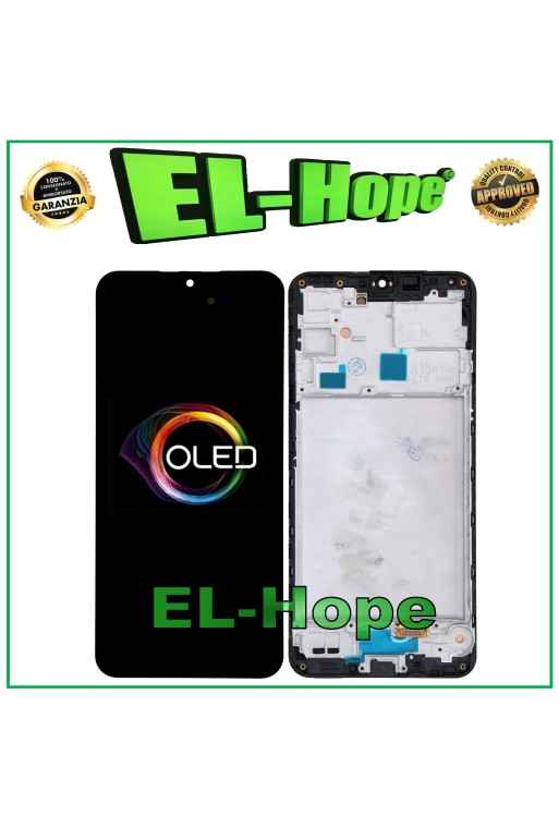 DISPLAY OLED TOUCH SCREEN LCD + FRAME PER SAMSUNG GALAXY A16 4G 2024 SM-A165F