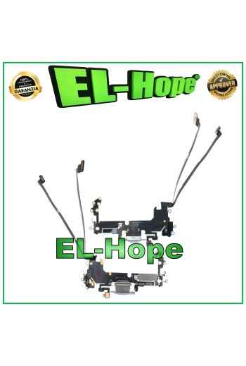 CONNETTORE RICARICA IPHONE 17 PRO MICROFONO ANTENNA DOCK FLAT DI CARICA SILVER