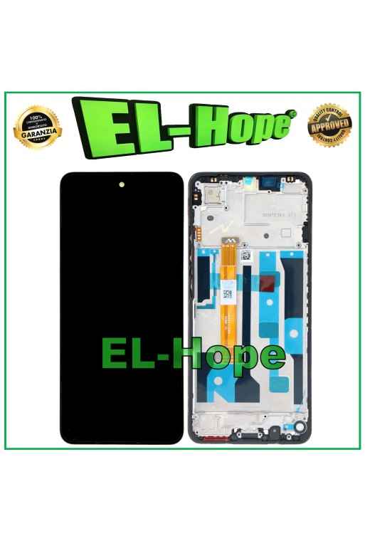 DISPLAY LCD + FRAME PER OPPO REALME C75 4G RMX3941 TOUCH SCREEN VETRO ASSEMBLATO