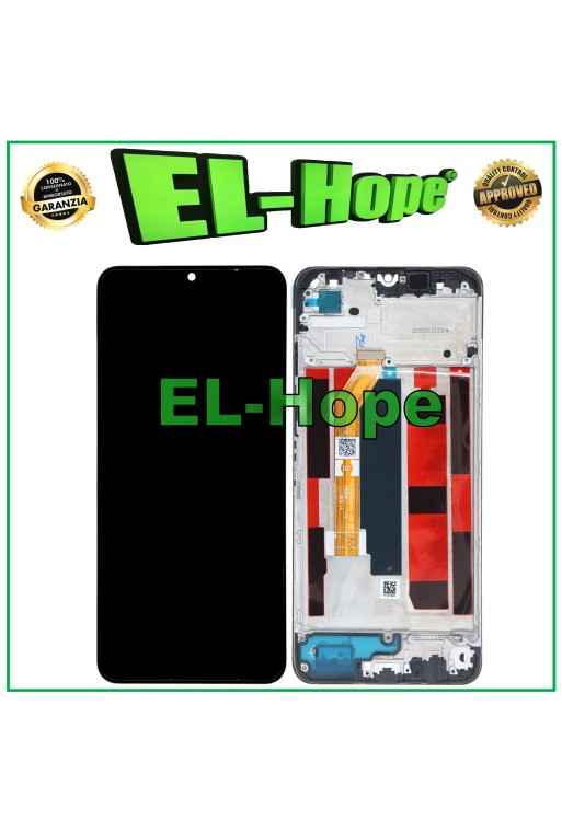 DISPLAY LCD + FRAME PER OPPO REALME NOTE 70T RMX5313 TOUCH SCREEN ASSEMBLATO