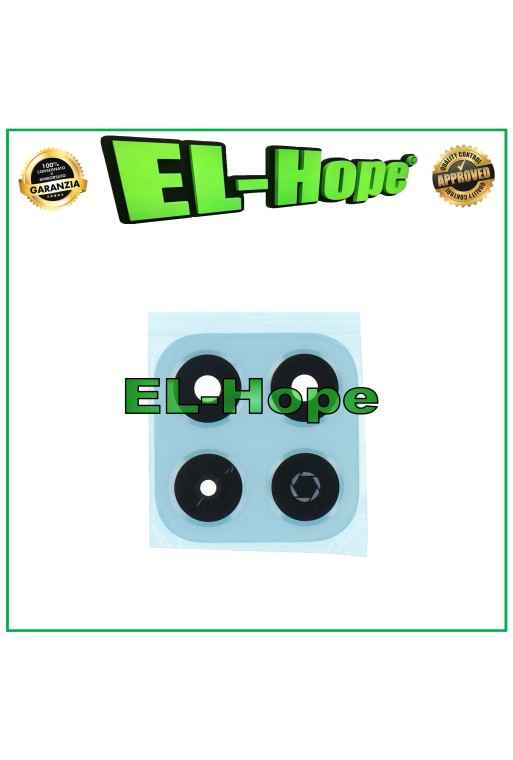 VETRINO VETRO LENTE FOTOCAMERA POSTERIORE PER HONOR X6B JDY-LX1 LX2 BLU