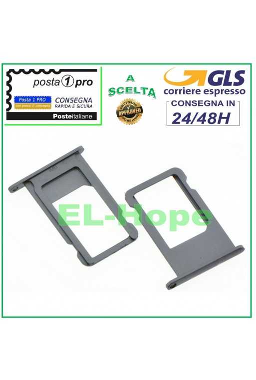 SLOT CARRELLO VANO PORTA NANO SIM CARD ALLOGGIO SCHEDA APPLE IPHONE 6S 6S+ PLUS SLOT CARRELLO VANO PORTA NANO SIM CARD ALLOGGIO SCHEDA APPLE IPHONE 6S 6S+ PLUS