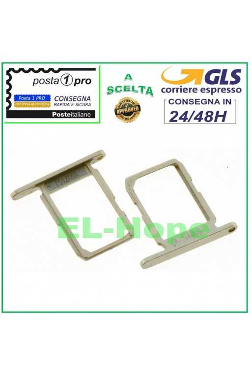 SLOT CARRELLO VANO PORTA NANO SIM CARD SCHEDA SAMSUNG GALAXY S6 G920F ORO GOLD SLOT CARRELLO VANO PORTA NANO SIM CARD SCHEDA SAMSUNG GALAXY S6 G920F ORO GOLD