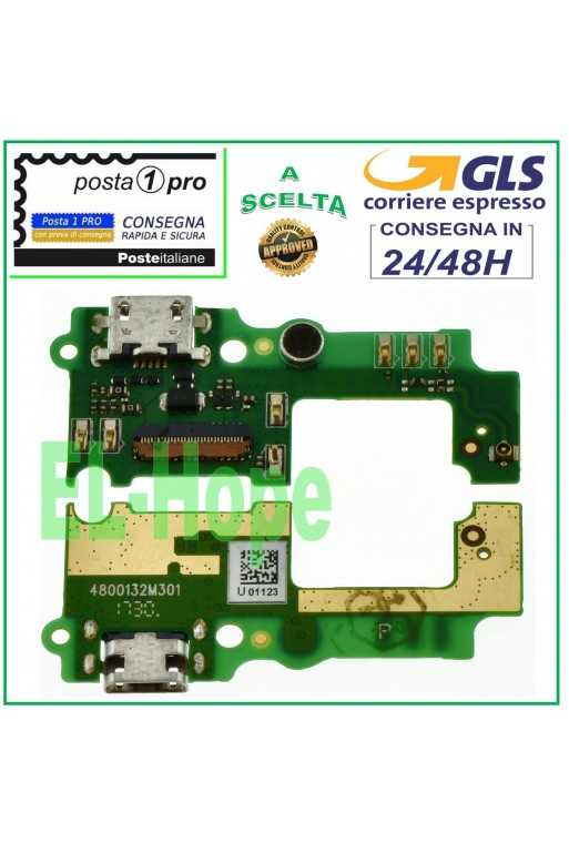 CONNETTORE DI RI CARICA HUAWEI Y6 PRO TIT-U02 ENJOY 5 MICROFONO DOCK MICRO USB CONNETTORE DI RI CARICA HUAWEI Y6 PRO TIT-U02 ENJOY 5 MICROFONO DOCK MICRO USB